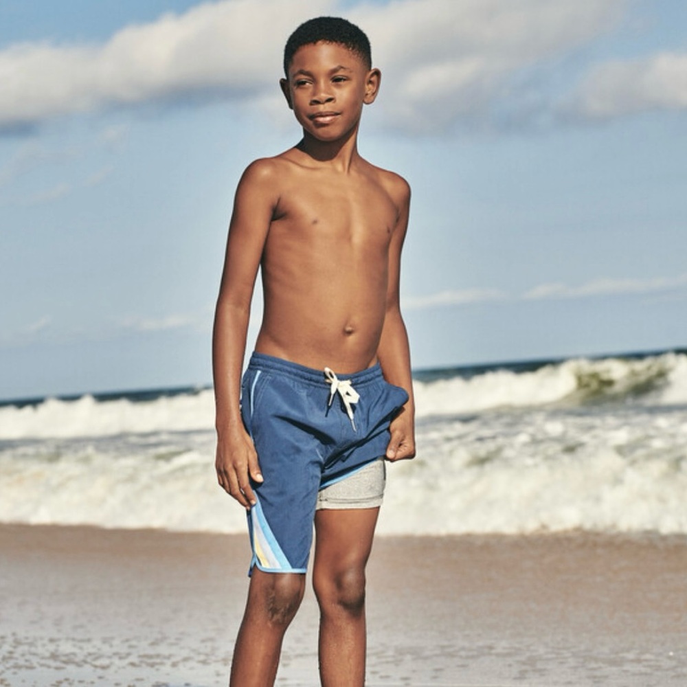 Fair Harbor Youth Anchor Boys Swim Trunks